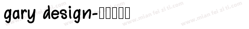 gary design字体转换